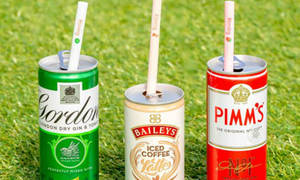 Diageo edible straws