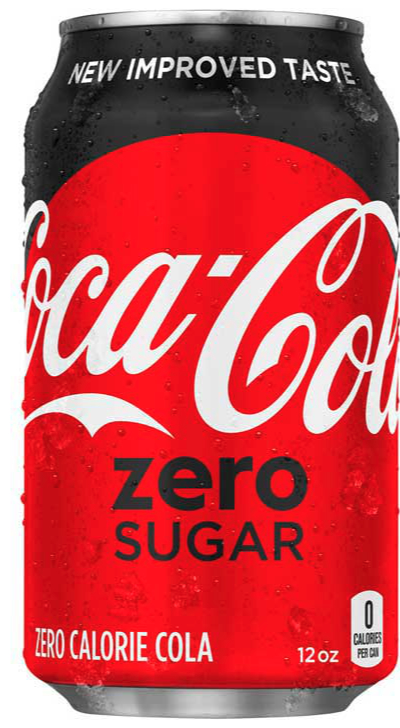 Coca-Cola Zero Sugar can