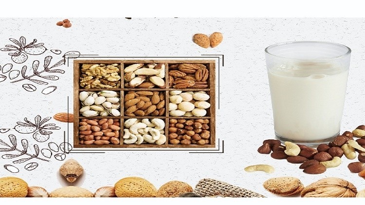 China firm Jiangsu Howbetter Food has made a prototype of beverage made of nine different nuts. ?Jiangsu Howbetter Food 