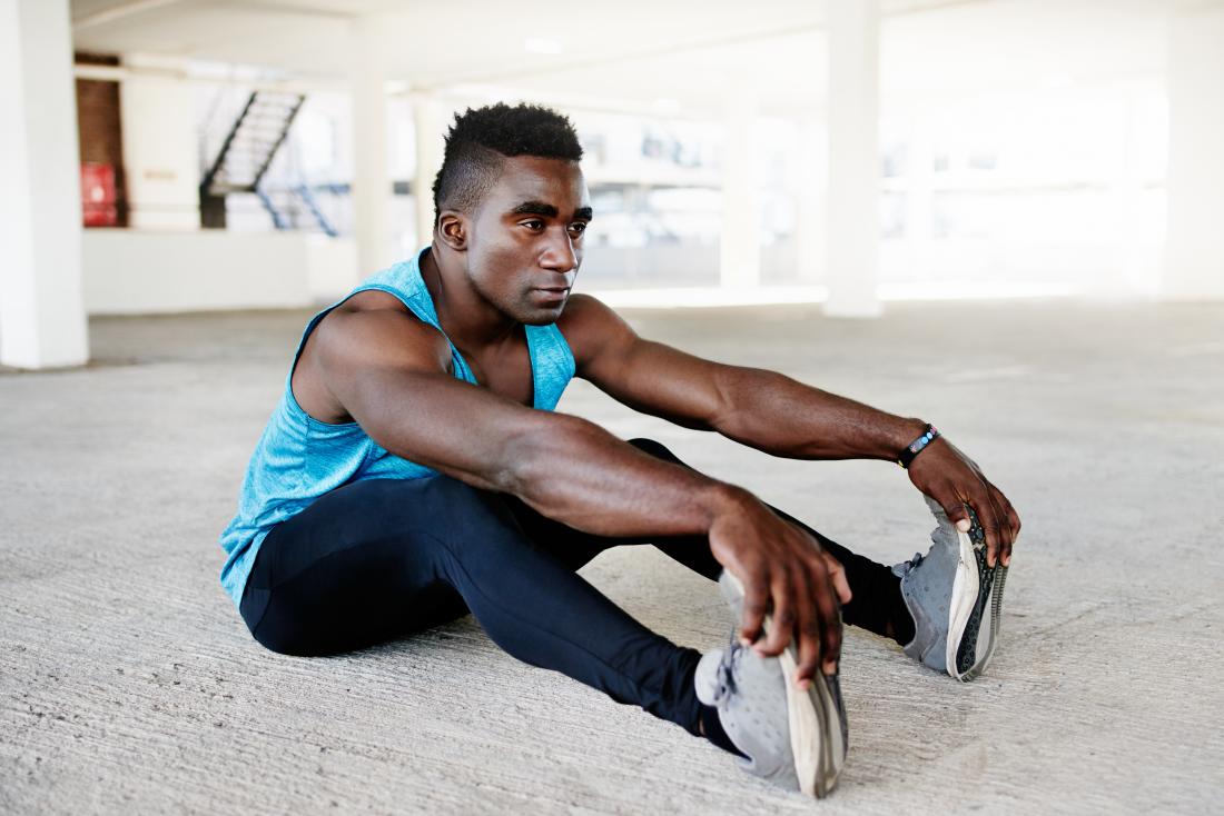 Warming up and stretching before exercise can help prevent asthma flares.