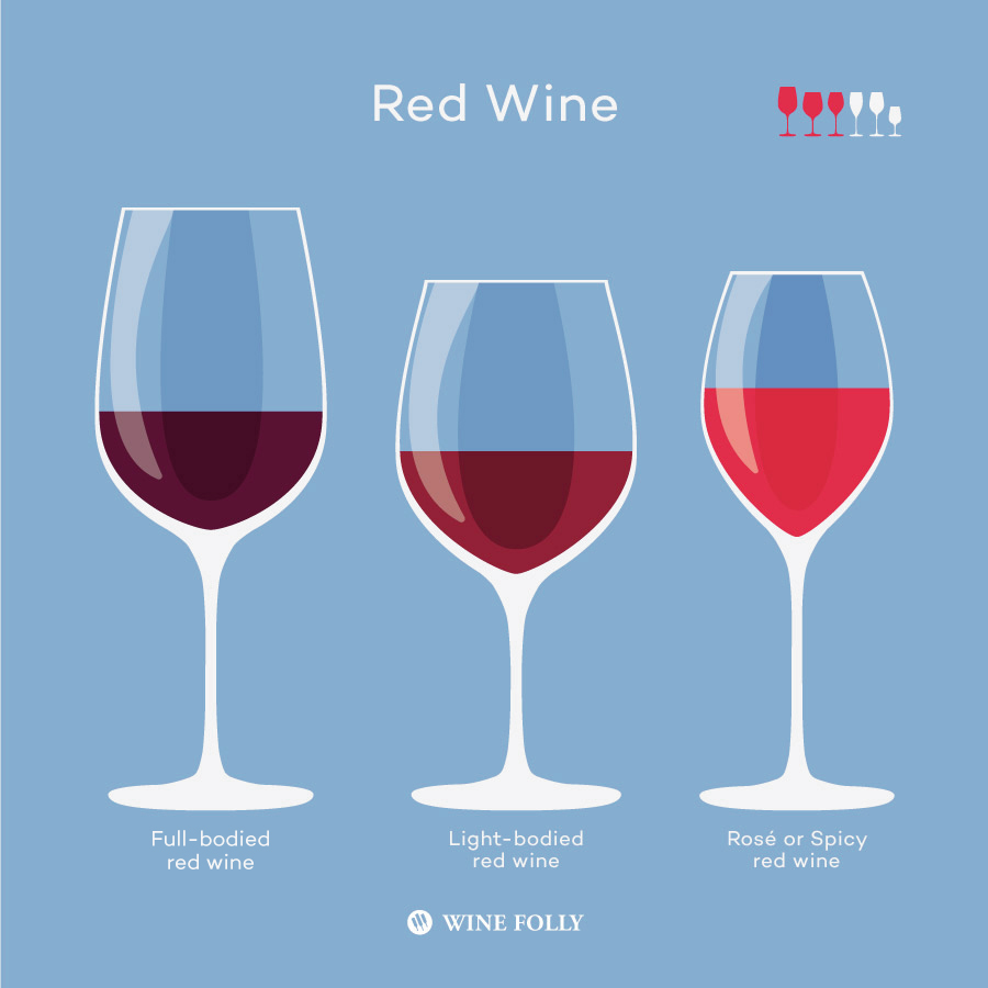 Different types of red wine glasses to co<em></em>nsider by Wine Folly