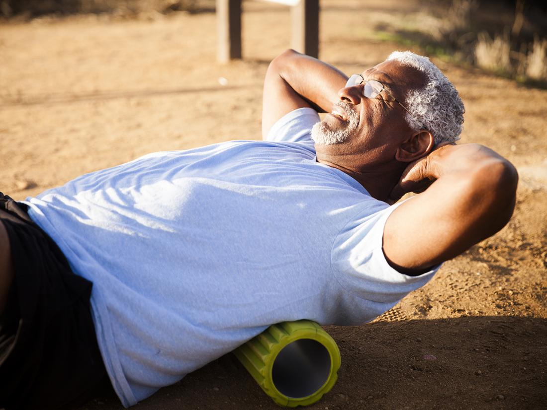 Thoracic extension sit up exercise