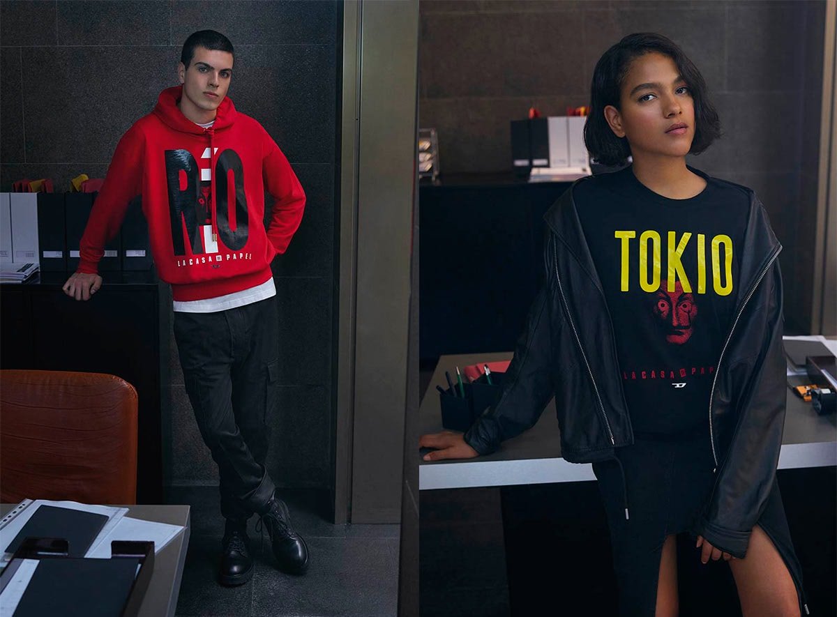 Diesel to launch collection inspired by La Casa de Papel (Mo<em></em>ney Heist)