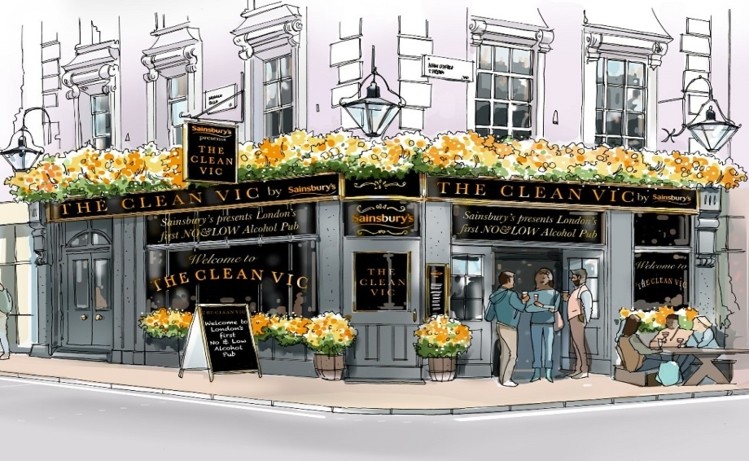 The Clean Vic will serve 20 no/low alcohol drinks - yet maintain the cues of a traditio<em></em>nal pub