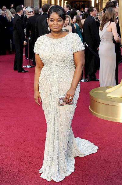 Octavia Spencer was pure elegance on the red carpet in 2012.