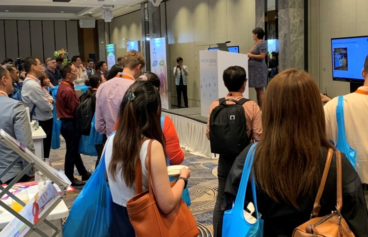InnovAGE insights were shared at the summit's opening reception.