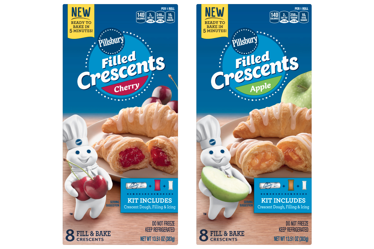 New Pillsbury Filled Crescents, General Mills