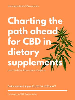 CBD垂直海报
