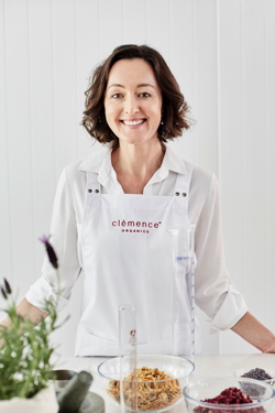 Bridget Carmody, founder of Clémence Organics