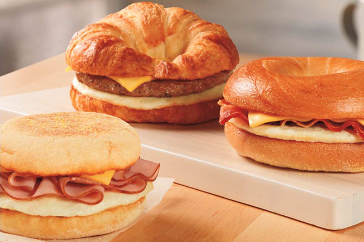 Dunkin breakfast sandwiches