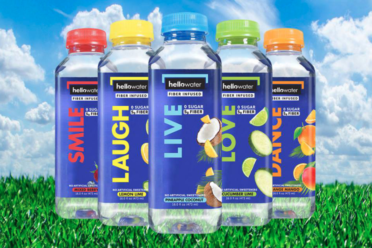 HelloWater fiber infused water