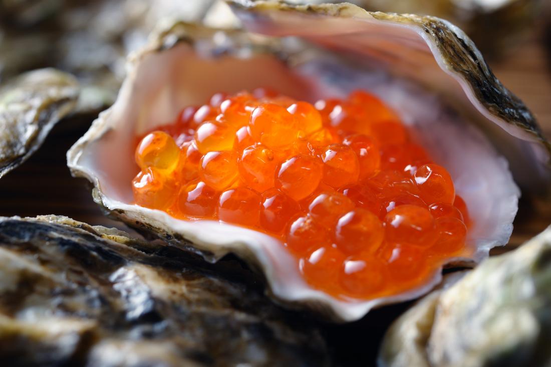 Ikura also known as salmon roe