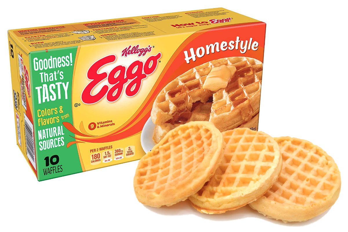 Eggo frozen waffles