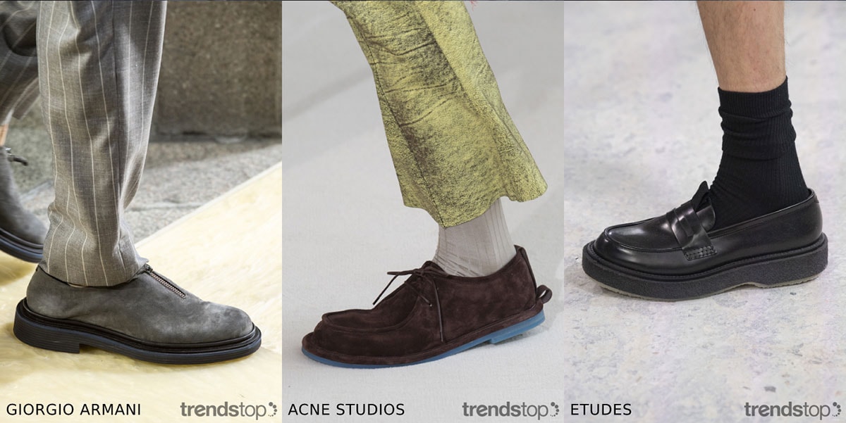 Key Men's Footwear on the Catwalks Spring Summer 2020