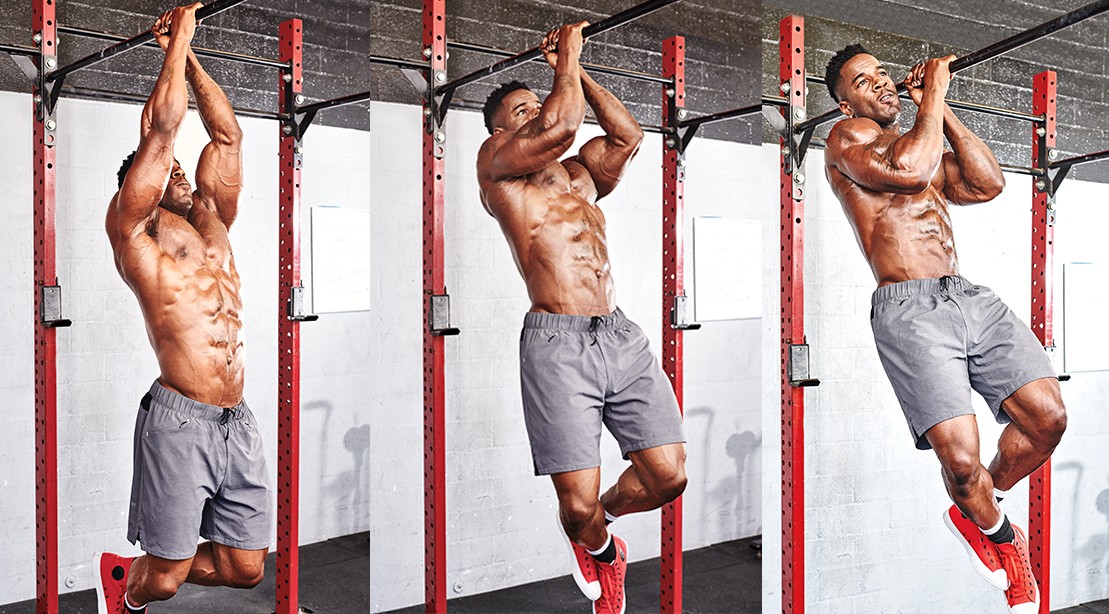 Man Doing a Pullup