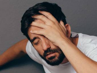 What causes dizziness when bending over?