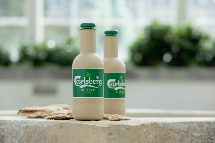 Working towards a completely bio-ba<em></em>sed, polymer free bottle for beer. Pic:Carlsberg. 