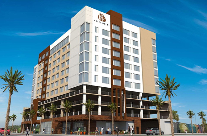 Rendering of the Hotel Melby Downtown Melbourne, Tapestry Collection by Hilton