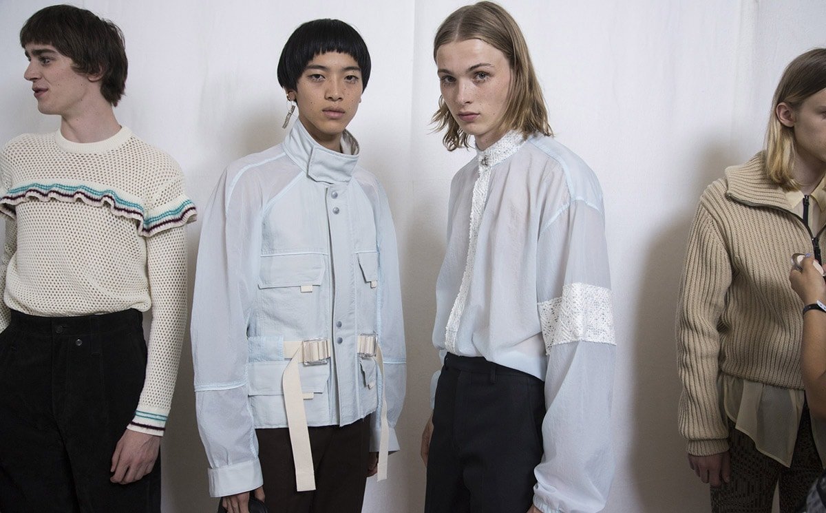 Key Men's catwalk material trends Spring Summer 2020