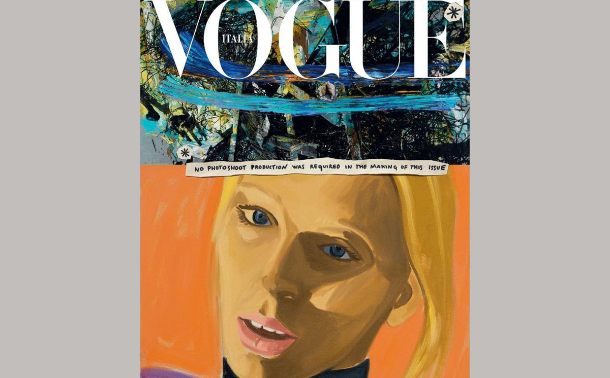 Italian Vogue forgoes photoshoots in January issue for sustainability