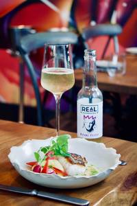 Real Kombucha as a food pairing at The Frog, Hoxton