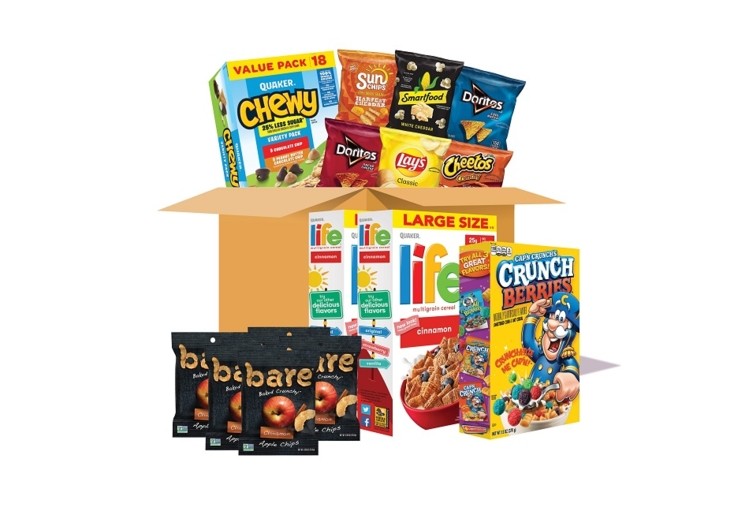 On PantryShop.com, co<em></em>nsumers can order specialized bundles co<em></em>ntaining PepsiCo brands such as Quaker, Gatorade, SunChips and Tropicana, within categories such as “Rise & Shine,” “Snacking,” and “Workout & Recovery.”